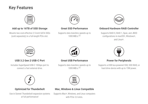 Fusion Dual 2.5-inch SSD RAID (with hardware RAID controller and 10Gbps USB-C port Fusion Dual 2.5-inch SSD RAID (with hardware RAID controller and 10Gbps USB-C port